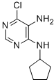 CAS 登录号：5452-43-7， 6-氯-N4-环戊基嘧啶-4,5-二胺