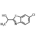 CAS 登录号：54531-34-9， 1-(6-氯-1,3-苯并噻唑-2-基)乙醇