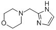 CAS 登录号：54534-92-8， 4-(1H-咪唑-2-基甲基)-吗啉
