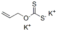 CAS 登录号：5454-74-0， 二硫代碳酸 O-烯丙基酯 S-钾盐