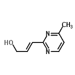 CAS#: 545421-30-5， (2E)-3-(4-Methyl-2-Pyrimidinyl)-2-Propen-1-Ol