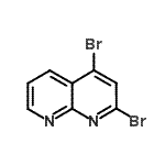 CAS 登录号：54569-27-6， 2,4-二溴-1,8-萘啶