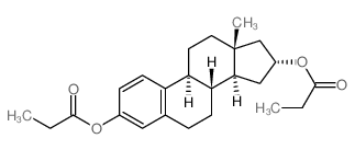 CAS 登录号：5458-94-6， [(8S,9S,13R,14S,16R)-13-甲基-3-丙酰氧基-6,7,8,9,11,12,14,15,16,17-十氢环戊烯并[a]菲-16-基]丙酸酯