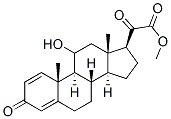 CAS 登录号：54602-96-9， 2-[(8S,9S,10R,11S,13S,14S,17S)-11-羟基-10,13-二甲基-3-氧代-6,7,8,9,11,12,14,15,16,17-十氢环戊烯并[a]菲-17-基]-2-氧代乙酸甲酯