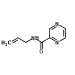 CAS 登录号：546080-00-6， N-烯丙基-2-吡嗪甲酰胺