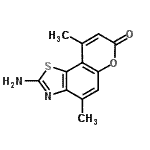 CAS#: 546144-86-9， 2-Amino-4,9-Dimethyl-7H-Chromeno[6,5-d][1,3]Thiazol-7-One