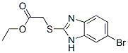 CAS#: 5462-36-2， Ethyl 2-[(5-Bromo-3H-Benzoimidazol-2-Yl)Sulfanyl]Acetate
