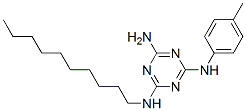 CAS 登录号：5462-98-6， N2-癸基-N6-(4-甲基苯基)-1,3,5-三嗪-2,4,6-三胺