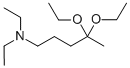 CAS 登录号：54620-52-9， 4,4-二乙氧基-1-(二乙基氨基)戊烷