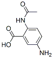 CAS 登录号：54669-98-6， 2-(乙酰氨基)-5-氨基苯甲酸