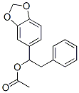 CAS 登录号：5469-07-8， (1-苯并[1,3]二氧杂环戊烯-5-基-2-苯基-乙基)乙酸酯