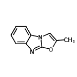 CAS 登录号：54700-23-1， 2-甲基[1,3]恶唑并[3,2-a]苯并咪唑