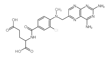 CAS 登录号：5472-96-8， 3'-氯甲氨蝶呤