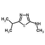 CAS 登录号：54759-66-9， 5-异丙基-N-甲基-1,3,4-噻二唑-2-胺