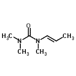 CAS 登录号：547744-70-7， 1,1,3-三甲基-3-[(1E)-1-丙烯-1-基]脲