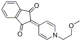 CAS 登录号：54778-70-0， 2-[1-(2-甲氧基乙基)吡啶-4(1H)-亚基]-1,3-茚满二酮