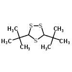 CAS 登录号：54833-18-0， 3,5-二(2-甲基-2-丙基)-1,2,4-三硫杂戊环