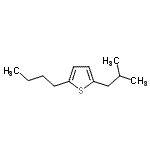 CAS 登录号：54845-35-1， 2-丁基-5-异丁基噻吩