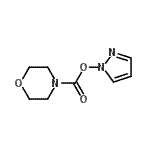 CAS 登录号：548767-62-0， 4-[(1H-吡唑-1-基氧基)羰基]吗啉