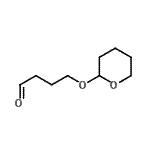 CAS 登录号：54911-85-2， 4-(四氢-2H-吡喃-2-基氧基)丁醛
