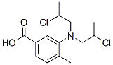 CAS 登录号:54941-23-0, 3-(N,N-二(2-氯丙基)氨基)-4-甲基-苯甲酸