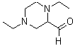 CAS 登录号：54969-28-7， 1,4-二乙基-2-哌嗪甲醛