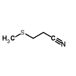 结构式 CAS# 54974-63-9, 3-(甲硫基)丙腈