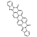 CAS#: 55034-81-6， Bisbenzimidazo[2,1-a:1',2'-b']anthra[2,1,9-def:6,5,10-d'e'f']diisoquinoline-6,11-dione(mixturewithcis-isomer)