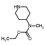 CAS#: 550369-98-7， Ethyl Methyl(4-Piperidinyl)Carbamate