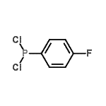 CAS 登录号：5510-93-0， (4-氟苯基)亚膦酸二氯化物