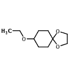 CAS 登录号：55103-52-1， 8-乙氧基-1,4-二氧杂螺[4.5]癸烷