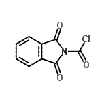 CAS 登录号：5511-75-1， 1,3-二氧代-1,3-二氢-2H-异吲哚-2-甲酰氯