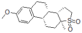 CAS 登录号:55122-81-1, 17-硫杂-3-甲氧基-8 alpha,14 beta-雌甾-1,3,5(10)-三烯-17-二氧化物