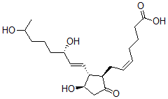 CAS 登录号：55123-68-7， 19-羟基前列腺素 E2