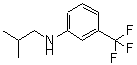 CAS 登录号：55171-30-7， N-异丁基-3-(三氟甲基)苯胺