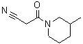 CAS#: 551913-44-1， 3-(3-Methyl-1-Piperidinyl)-3-Oxopropanenitrile