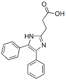 CAS 登录号:55217-15-7, 3-(4,5-二苯基-1H-咪唑-2-基)丙酸