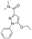 CAS 登录号：55227-82-2， N,N-二甲基-5-乙氧基-1-苯基-1H-吡唑-3-甲酰胺