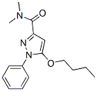 CAS 登录号：55228-17-6， 5-丁氧基-N,N-二甲基-1-苯基-1H-吡唑-3-甲酰胺