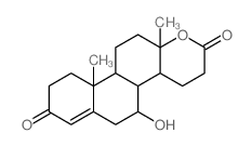 CAS 登录号：55230-47-2， 7a-羟基睾内酯