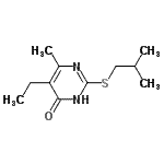CAS#: 552309-81-6， 5-Ethyl-2-(Isobutylsulfanyl)-6-Methyl-4(1H)-Pyrimidinone