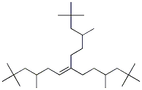 CAS 登录号：55255-73-7， 2,2,4,10,12,12-六甲基-7-(3,5,5-三甲基己基)-6-十三碳烯