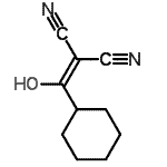 CAS 登录号：553672-03-0， [环己基(羟基)亚甲基]丙二腈