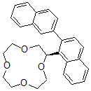 CAS 登录号：55442-00-7， (S)-2,2'-联萘基-14-冠醚-4