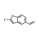 CAS 登录号：554448-81-6， 2-氟-1-苯并呋喃-5-甲醛