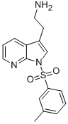 CAS 登录号：554453-16-6， 1-[(3-甲基苯基)磺酰基]-1H-吡咯并[2,3-b]吡啶-3-乙胺
