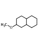 CAS 登录号：55473-38-6， 2-甲氧基十氢萘