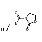 CAS 登录号：55474-60-7， N-乙基-2-氧代-1,3-恶唑烷-3-甲酰胺