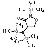 CAS#: 55517-42-5， 4-[Bis(Trimethylsilyl)Amino]-2-(Trimethylsilyl)-1,2-Oxazolidin-3-One