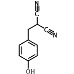 CAS 登录号：5553-97-9， (4-羟基苄基)丙二腈
